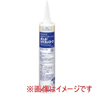 コニシ KONISHI コニシ 55878シリコンコーク Dアイボリー330ml 10本