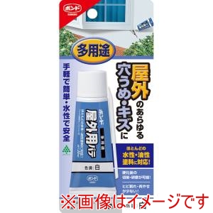 コニシ KONISHI コニシ 05412屋外用パテ白30ml 10本