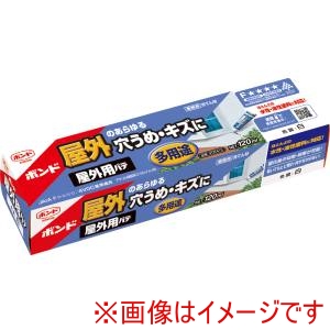 コニシ KONISHI コニシ 05413屋外用パテ白120ml 10本