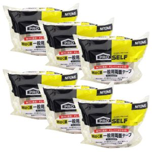 ニトムズ Nitto ニトムズ 5000NS 再剥離一般両面テープ 50X20 6P