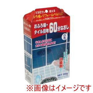 日本ミラコン産業 日本ミラコン産業 タイル目地60分 白200g 10個入り