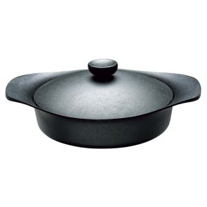 柳宗理 SORI YANAGI 柳宗理 鉄鍋 浅型 鉄蓋 ハンドル付 22cm