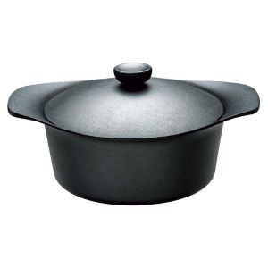 柳宗理 SORI YANAGI 柳宗理 鉄鍋 深型 鉄蓋 ハンドル付 22cm メーカー直送 代引不可 北海道沖縄離島不可