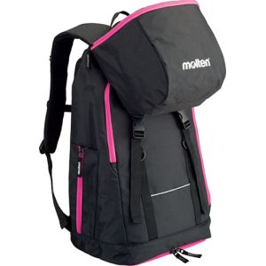 モルテン Molten モルテン バックパック ミニバスケットボール用 黒×ピンク LB0032KP