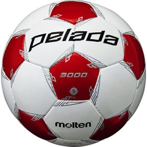 モルテン Molten モルテン ペレーダ3000 WH/Mレッド 5号 検定球 サッカーボール F5L3000WR