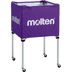 モルテン Molten モルテン ボールカゴ 中 背高 パープル BK0023V
