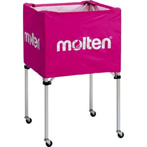 モルテン Molten モルテン ボールカゴ 中 背高 ピンク BK0023P