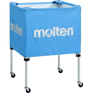モルテン Molten モルテン ボールカゴ 折りたたみ式ボールカゴ 中 背低 サックス BK0021C