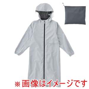 丸十コーポレーション 丸十コーポレーション APガクセイヨウサイクルコート サイズ M Lグレー
