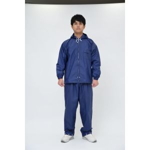 丸十コーポレーション 丸十コーポレーション EVAレインパーカスーツ サイズ M ネイビー