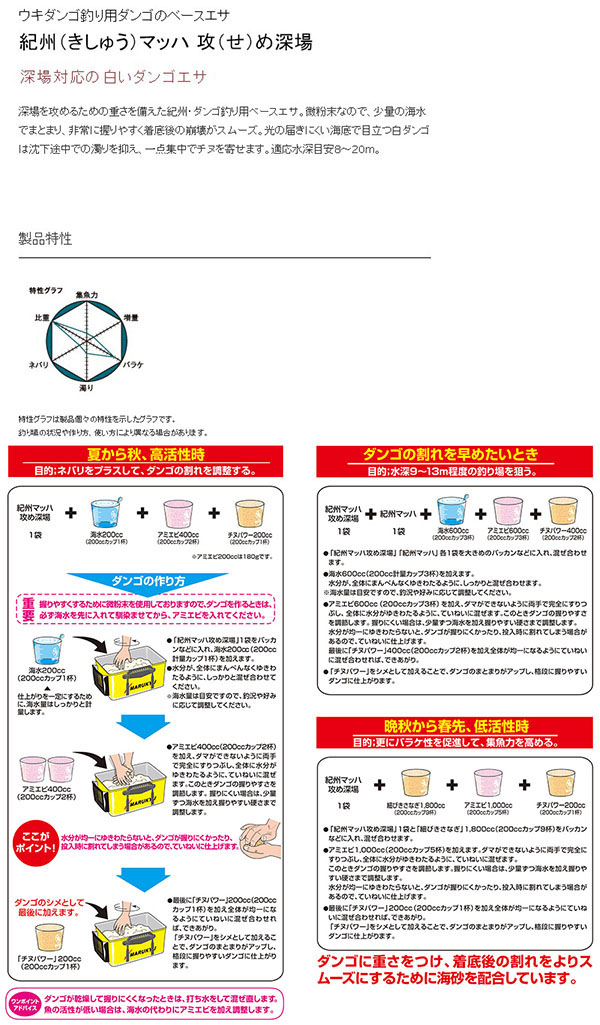  マルキュー マルキュー 紀州 きしゅうマッハ 攻め 深場 5000g クロダイ チヌ