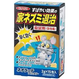 イカリ消毒 殺鼠剤 ネオラッテクイックリー(2g×15袋)