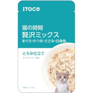 イトウアンドカンパニーリミテッド イトウアンドカンパニーリミテッド 猫の時間 まぐろ かつお ささみ 白身魚 60g