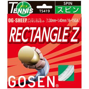 ゴーセン GOSEN ゴーセン オージー シープ レクタングルゼット TS419W GOSEN