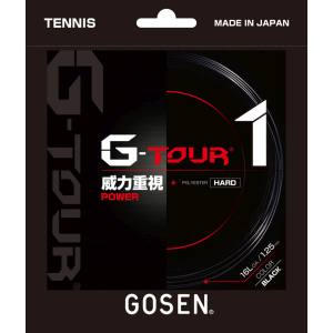 ゴーセン GOSEN ゴーセン ジー ツアー ワン 16L ブラック TSGT11BK GOSEN