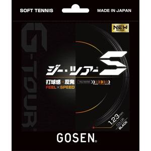 ゴーセン GOSEN ゴーセン ジー ツアー S ブラック SSGT11BK GOSEN