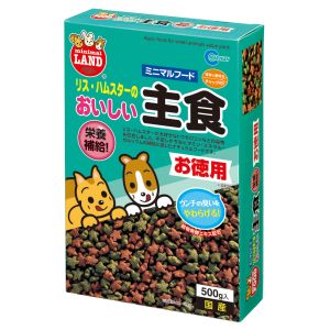 マルカン MG マルカン リス ハムの主食 お徳用 500g リス ハムスター