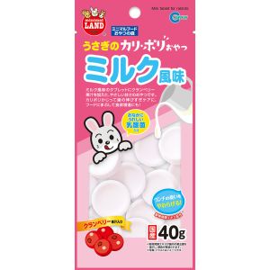 マルカン MG マルカン うさぎのカリポリ ミルク風味 40g うさぎ 小動物 おやつ