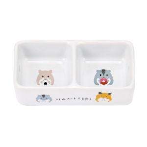 マルカン MG マルカン ハムちゃんのダブル食器