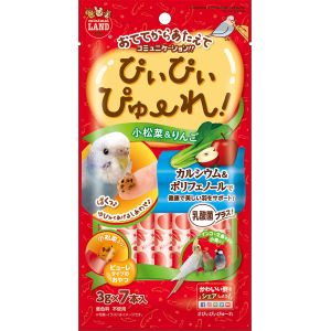 マルカン MG マルカン ぴぃぴぃぴゅーれ 小松菜 りんご 3g×7本 MG