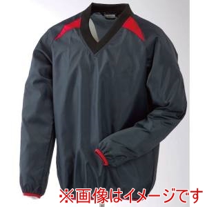 川西工業 川西工業 4242R-L Vネックヤッケ レッド Lサイズ