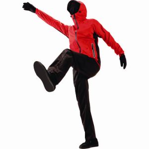 川西工業 川西工業 3522R ストレッチレインスーツ レッド 3Lサイズ