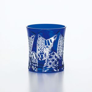 東洋佐々木ガラス 東洋佐々木ガラス 八千代切子 タンブラー 矢絣柄 LS19590SULM-C680