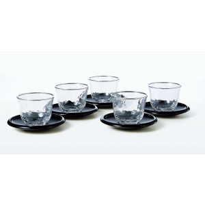 東洋佐々木ガラス 東洋佐々木ガラス 銀の月 冷茶セット G079-T267