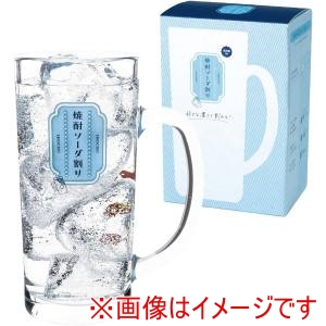 東洋佐々木ガラス 東洋佐々木ガラス 焼酎ソーダ割りジョッキ 目安つき 435ml P-06431-J441