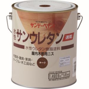 サンデーペイント サンデーペイント #21Q13 水性サンウレタン 透明 1400ml