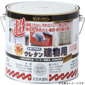 サンデーペイント サンデーペイント #23MM4 水性ウレタン建物用 チョコレート 3L