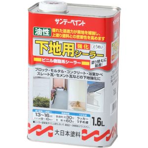 サンデーペイント サンデーペイント #255948 油性下地用強化シーラー 透明 1600ml