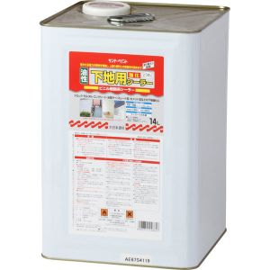 サンデーペイント サンデーペイント #258857 油性下地用強化シーラー 透明 14L