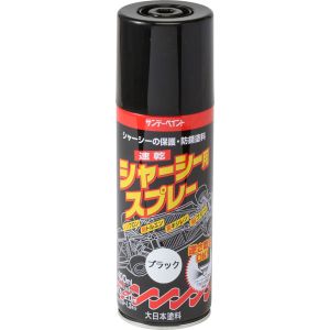 サンデーペイント サンデーペイント #266432 シヤーシー用スプレー ブラック 400ml