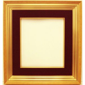 パナミ  Panami パナミ 額 約タテ41.5×ヨコ38×深さ3cm エンジ 5000 Panami PAN5000 タカギ繊維