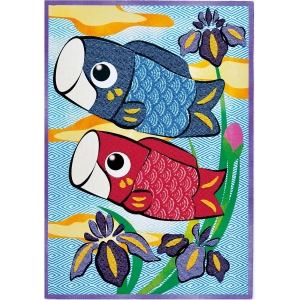 パナミ  Panami タカギ繊維 季節のかんたん貼り絵キット こいのぼり PAN-TH2