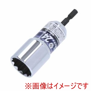 高儀 高儀 六角軸ディープソケット 24mm