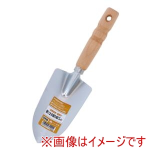 高儀 高儀 木柄補強付スコップWクロームメッキ