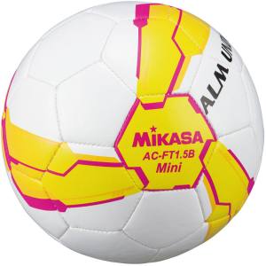 ミカサ MIKASA ミカサ マスコットボール サッカー 黄/ピンク AC-FT1.5B-YP-50 ACFT15BYP5