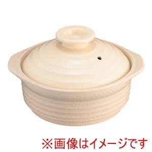 ミヤオカンパニーリミテド ミヤオカンパニー IH サーマテック 土鍋 ベージュ 6.5号 ME063