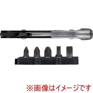 ベッセル VESSEL ベッセル TD-24 TD-24 ファインミニラチェット ストレート ビット5本付