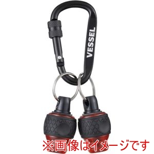 ベッセル VESSEL ベッセル QB-22K2GRE QB-22K2GRE ボールクイックキャッチャー2個組 ギャラクシー赤