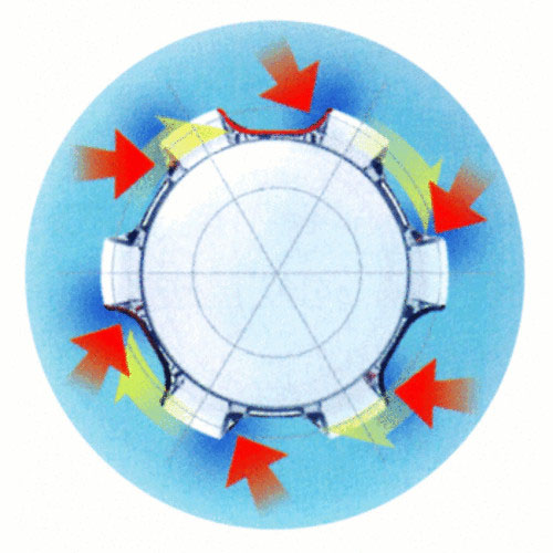  ベッセル VESSEL ベッセル 6300 +3x150 クリスタラインドライバー VESSEL