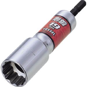 ベッセル VESSEL ベッセル LA201911 深穴ソケットビット12角 19mm VESSEL