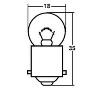 スタンレー電気 STANLEY スタンレー A4123W シングル球 12V 8W G18 BA15S 10個入 STANLEY