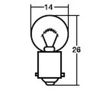 スタンレー電気 STANLEY スタンレー A579 パネル、メーター用電球 12V 10W G14 BA9S 10個入 STANLEY