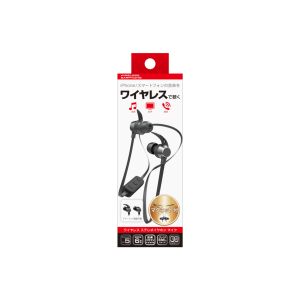 カシムラ kashimura カシムラ BL-96 ワイヤレス ステレオ イヤホン マイク ブラック