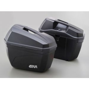 デイトナ DAYTONA デイトナ 90668 ジビ GIVI E22N 未塗装ブラック 22L 左右セット DAYTONA