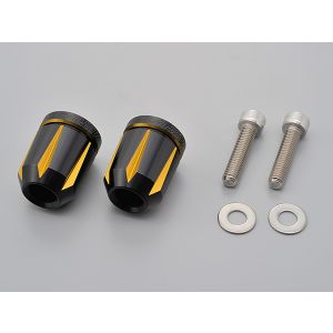 デイトナ DAYTONA デイトナ 93136 PREMIUM ZONE ハンドルバーエンドプラグ（スクラッチタイプ） KAWASAKI車専用 M8 ゴールド DAYTONA