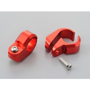 デイトナ DAYTONA デイトナ 99440 ビッグバイク 電子機器マウント類 アクセサリークロスバー用クランプセット レッド DAYTONA